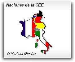 Naciones de la Comunidad Económica Europea (CEE).